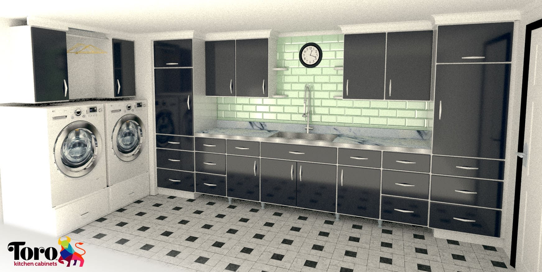 HOME Toro Kitchen metal kitchen